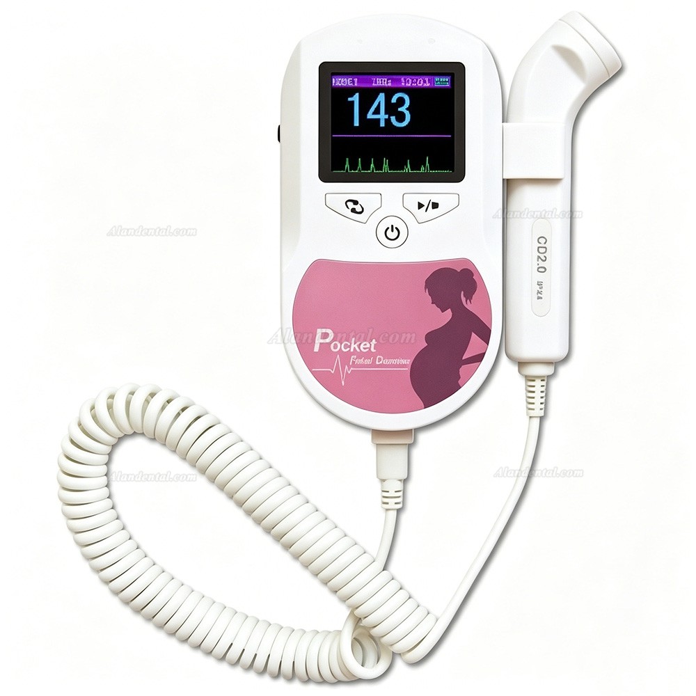 CONTEC Sonoline C2 Baby Sound Monitor Pocket Fetal Doppler